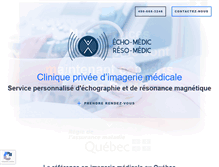 Tablet Screenshot of echo-medic.com